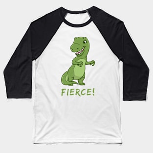 Fierce Dinosaur Baseball T-Shirt